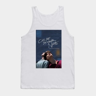 Call me by your name: Movie poster Tank Top